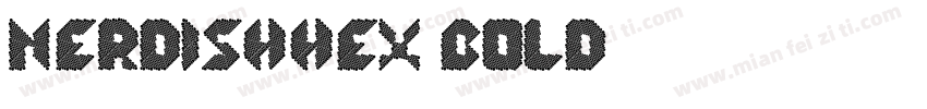 NerdishHex Bold字体转换